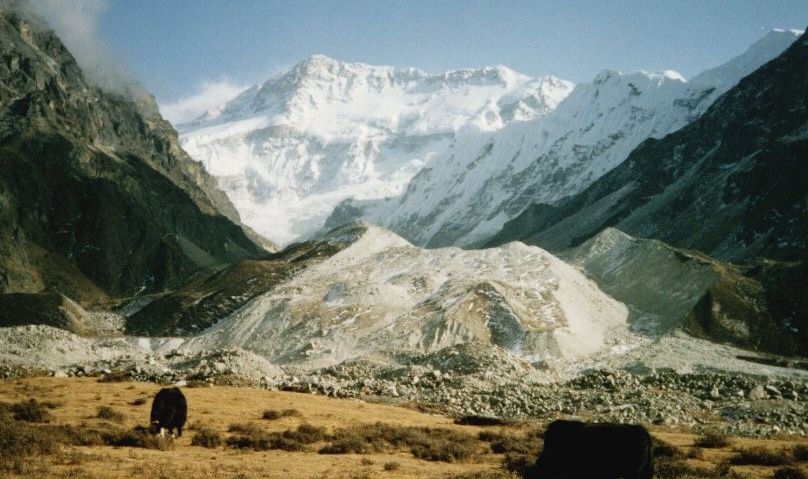 Kangchenjunga Massif from Ramtang