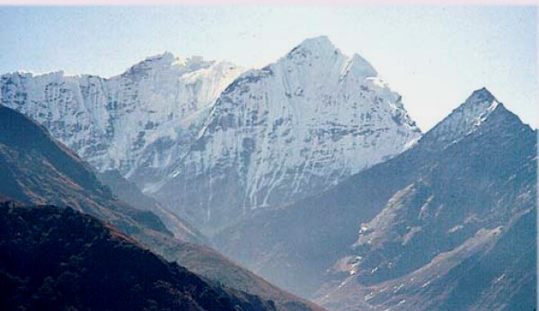 Kusum Kanguru above Dudh Khosi Valley in the Khumbu Region of the Nepal Himalaya