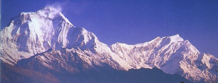 Dhaulagiri and Tukuche Peak from Poon Hill