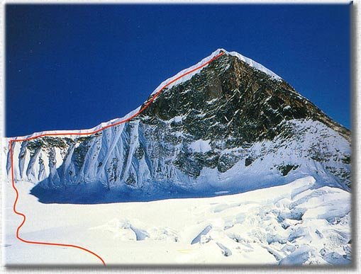 Tent Peak ( Tharpu Chuli ) - ascent route