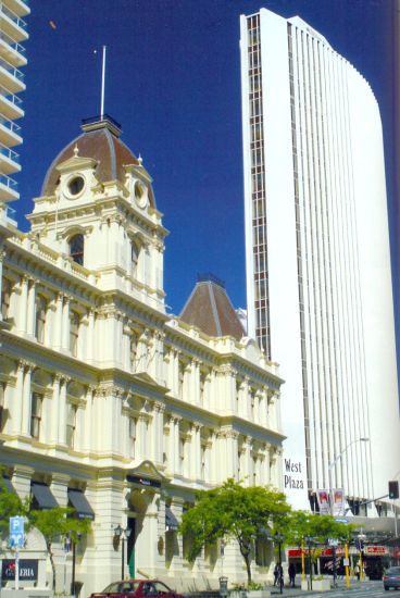 Customhouse in Auckland on North Island of New Zealand