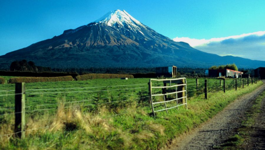 Mount Egmont / Taranaki in the North Island of New Zealand