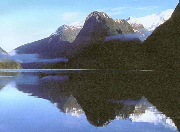 Milford Sound in South Island of New Zealand