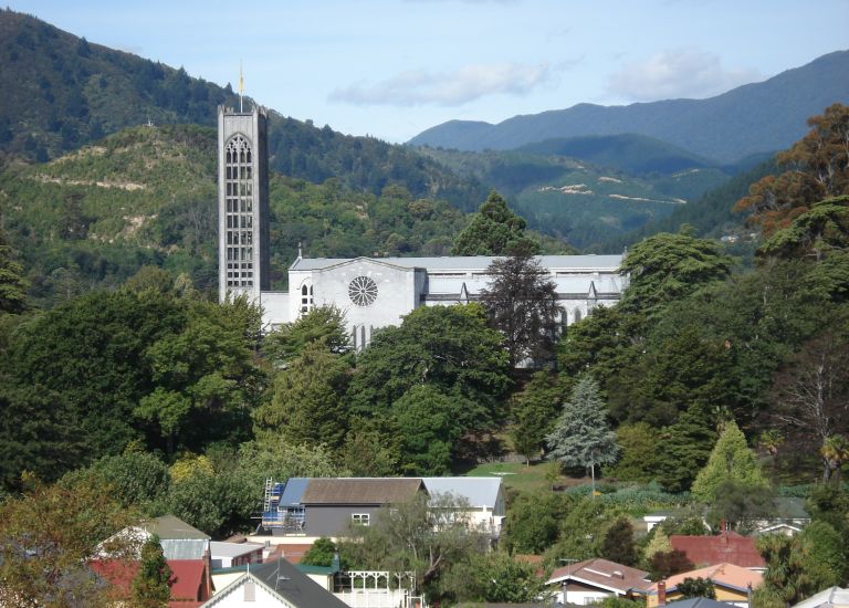 Cathedral at Nelson in the South Island of New Zealand