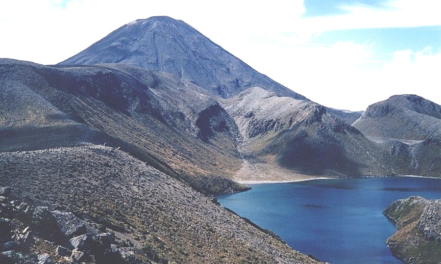 Mt. Ngauruhoe in Tongariro National Park