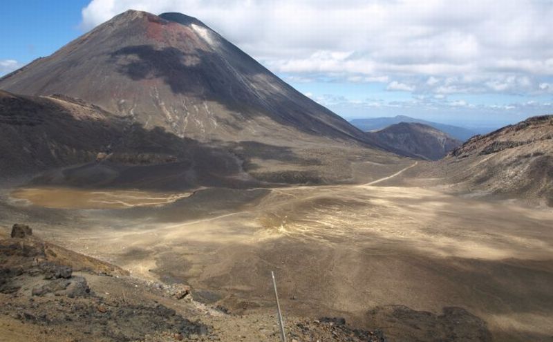 Mount Ngauruhoe on Tongariro Traverse