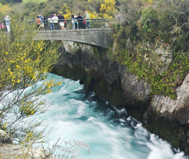 Huka Falls on the Waikato River