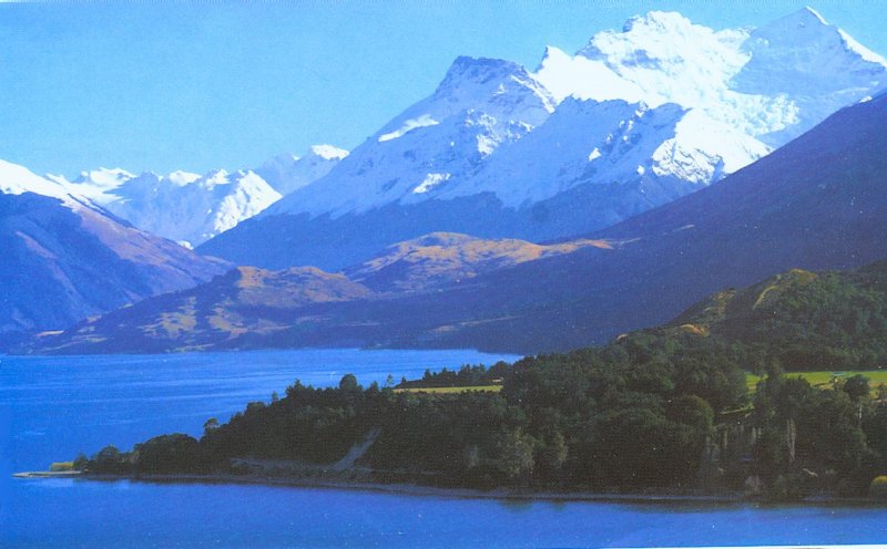 Fjordland of the South Island of New Zealand