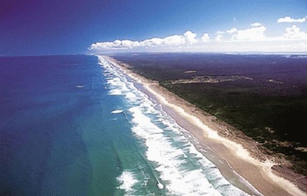 90 Mile Beach in North Island of New Zealand