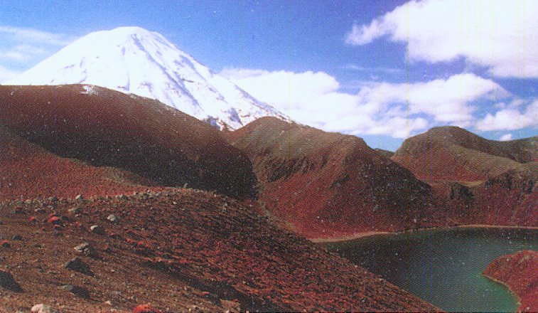 Mt. Ngauruhoe in Tongariro National Park