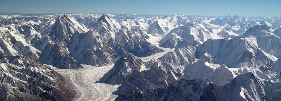 Concordia in the Karakorum Mountains of Pakistan