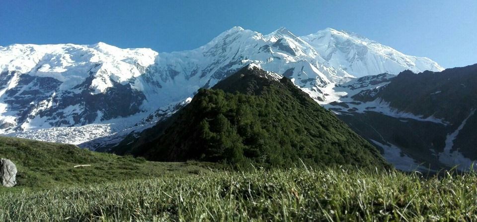 The Seven Thousanders - Diran Peak ( 7266m ) in the Karakorum Mountains of Pakistan