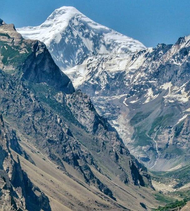 The Seven Thousanders - South Face of Diran Peak ( 7266m ) in the Karakorum Mountains of Pakistan