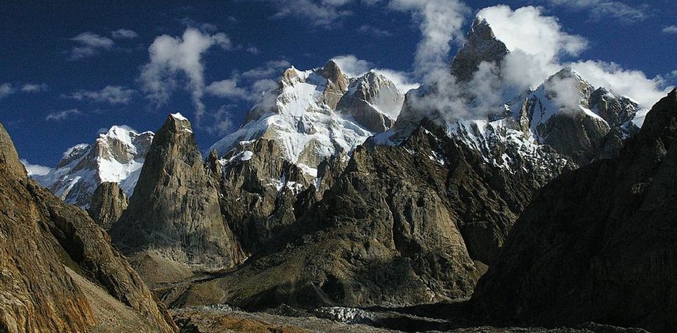 The Seven Thousanders - Baintha Brakk / Ogre ( 7285m ) in the Karakorum Mountains of Pakistan