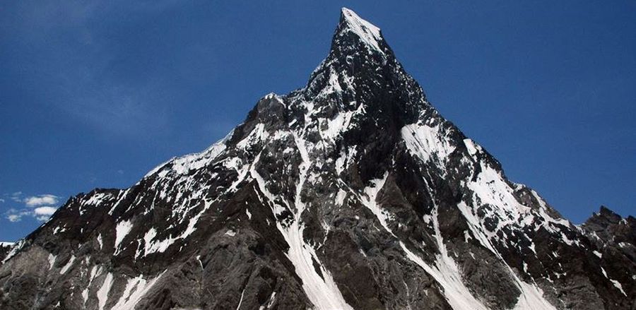 Mitre Peak, 6025m in the Karakorum Mountains of Pakistan