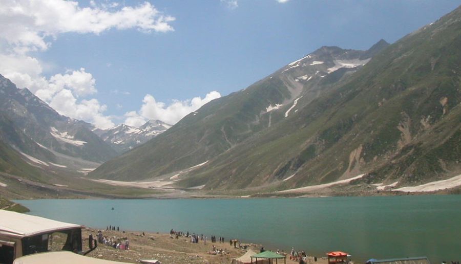 Lake Saiful Maluk in the Kaghan Valley in the Pakistan Karakoram