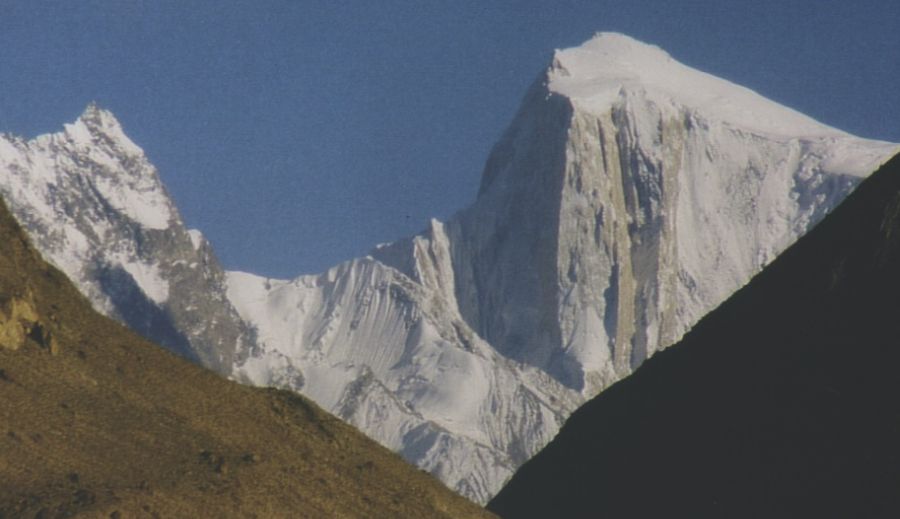 The Seven Thousanders - Spantik ( 7027m ) from Rakaposhi Base Camp