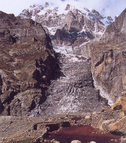 The Seven Thousanders - Ultar ( 7388m ) in the Karakorum Mountains of Pakistan