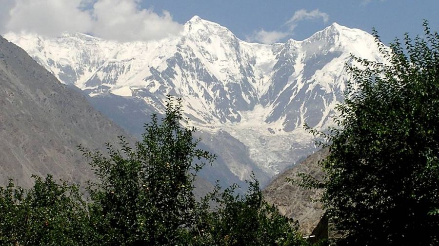 The Seven Thousanders - Haramosh ( 7397m ) in the Karakorum Mountains of Pakistan