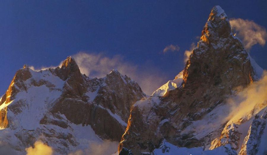 The Seven Thousanders - Baintha Brakk / Ogre ( 7285m ) in the Karakorum Mountains of Pakistan