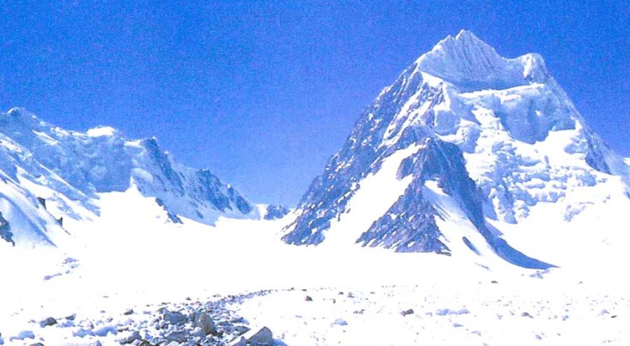 The Seven Thousanders - Rimo Peak in the Karakorum Mountains of Pakistan