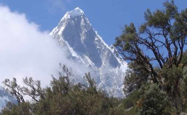 Ulta on the Santa Cruz Trek in the Cordillera Blanca of the Peru Andes