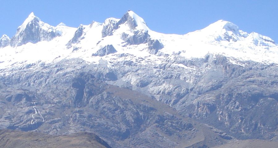 Vallunaraju, 5680 metres, in the Cordillera Blanca