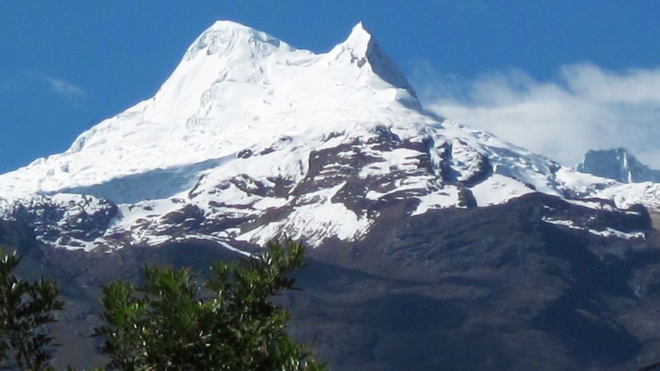 Vallunaraju, 5680 metres, in the Cordillera Blanca
