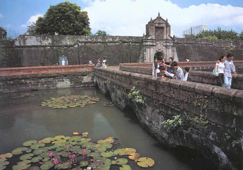 Fort Santiago in Manila - capital city of the Philippines