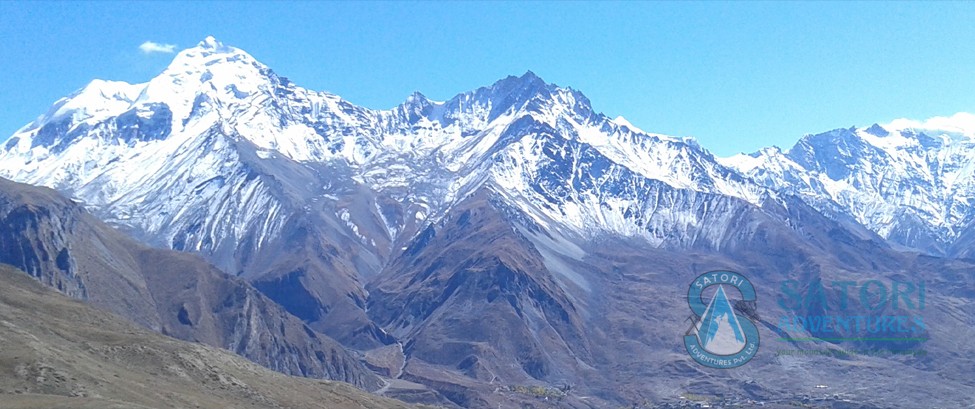 The Gurja Himal in the Dhaulagiri Region of the Nepal Himalaya