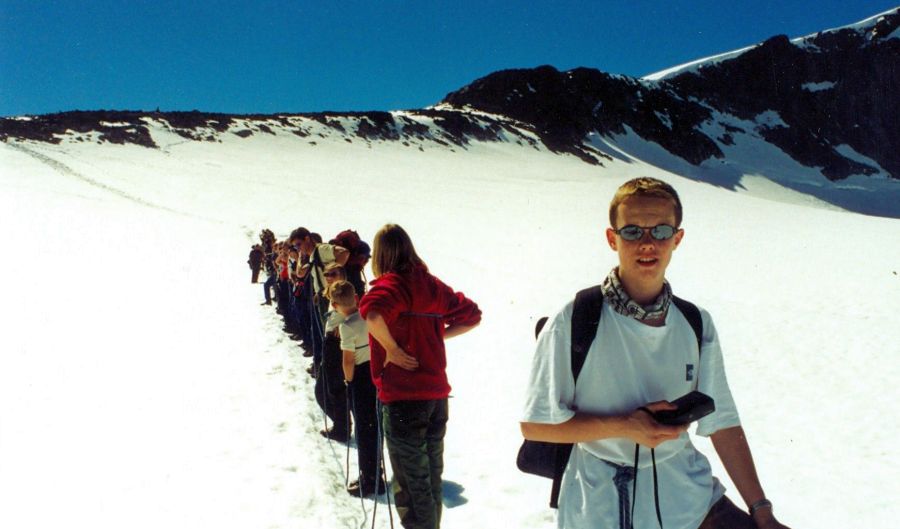 Ascent of Galdhopiggen - in the Jotunheimen region - the highest mountain in Norway and Scandinavia