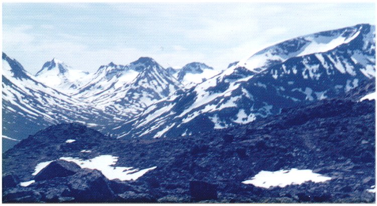 Ascent of Galdhopiggen - in the Jotunheimen region - the highest mountain in Norway and Scandinavia 