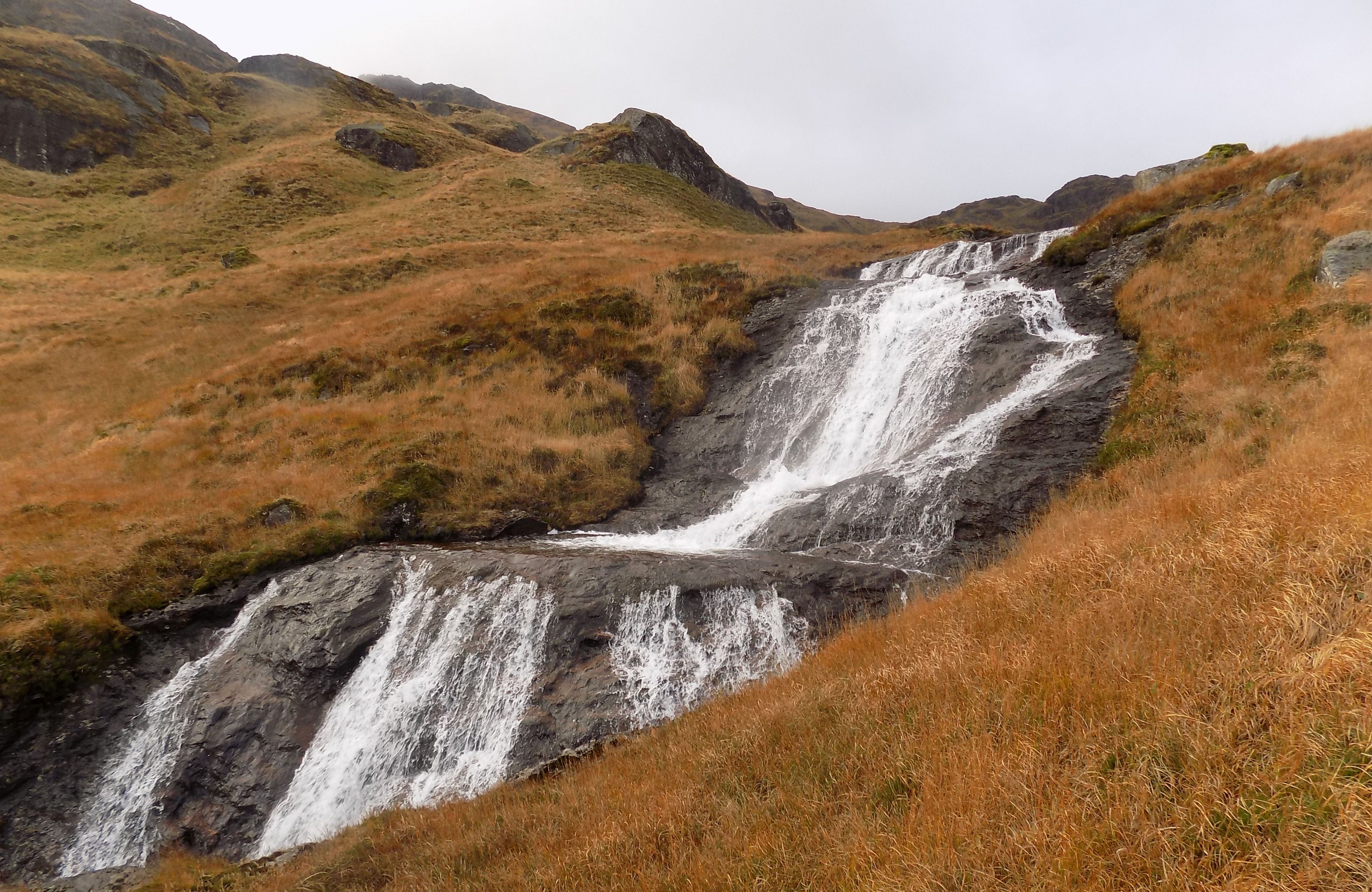 Waterfalls in Allt Sugach