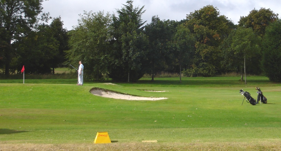 Golf Course in Alexandra Park in Glasgow