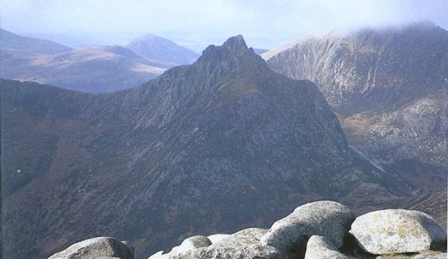 Cir Mhor from Goatfell on the Isle of Arran