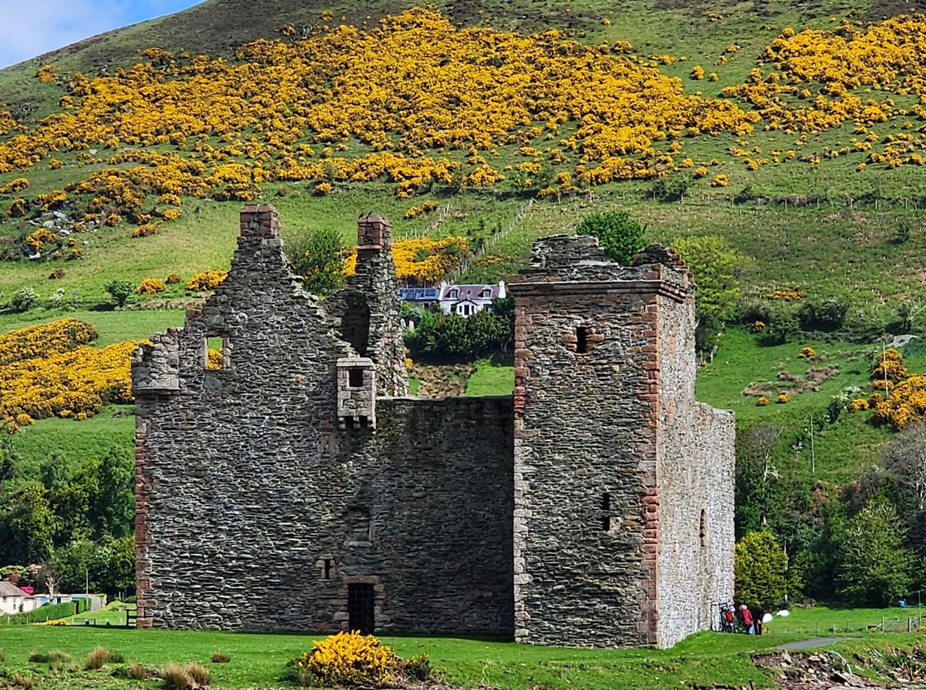 Lochranza Castle on the Isle of Arran