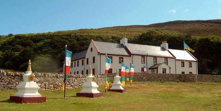 Buddhist World Peace and Health Centre on the Holy Isle