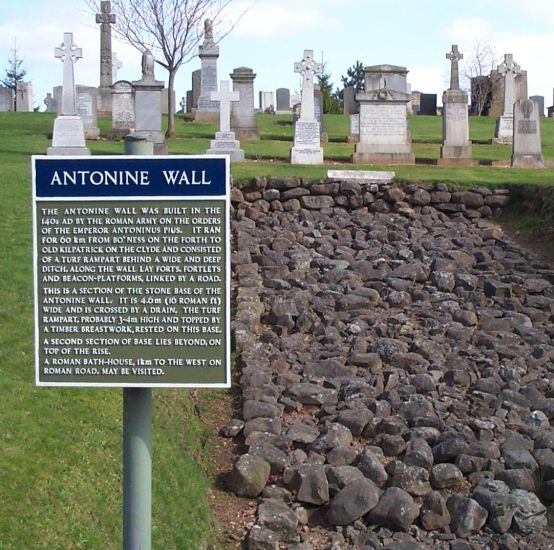 Antonine Wall in Bearsden