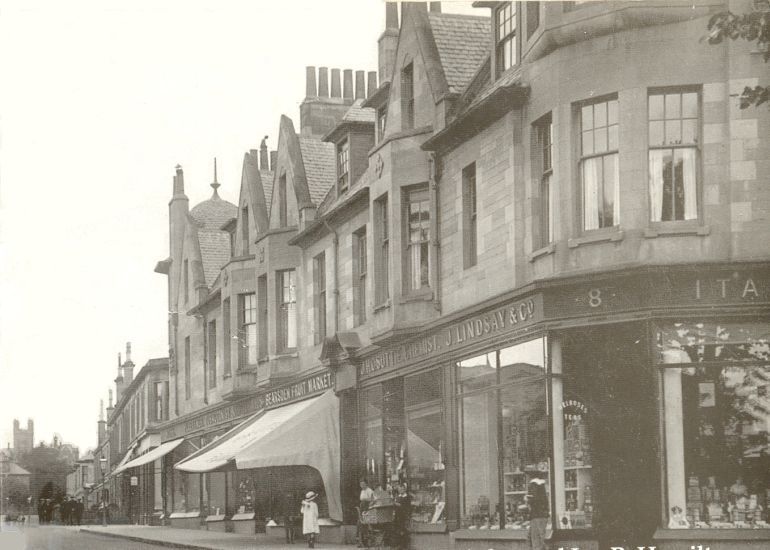 Old Bearsden - Shops in Drymen Road at Bearsden Cross