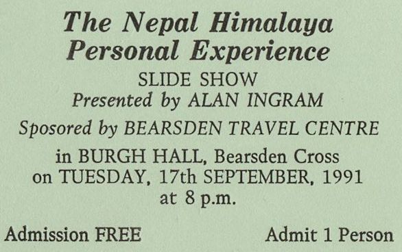 Nepal Slide Show
