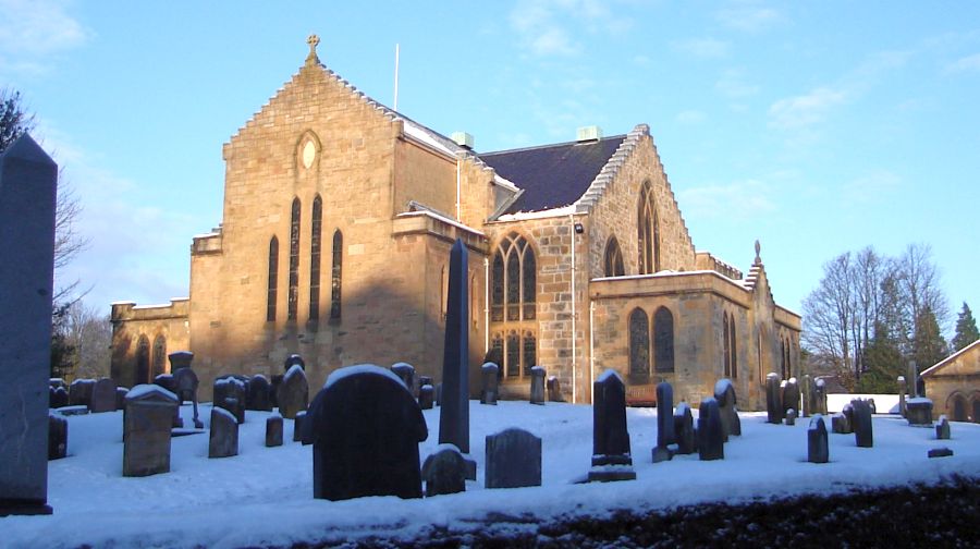 New Kilpatrick Church in winter