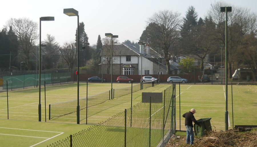 Courts at Bearsden Tennis Club