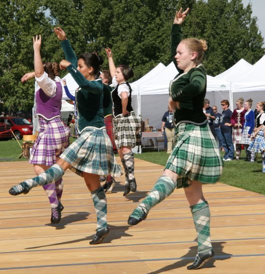 Bearsden & Milngavie Highland Games - Scottish Highland Dancing