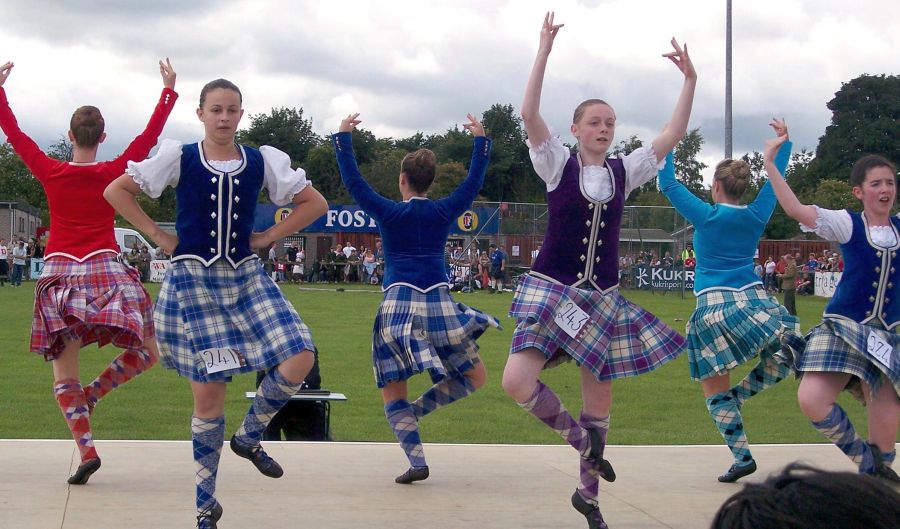 Bearsden & Milngavie Highland Games - Scottish Highland Dancing