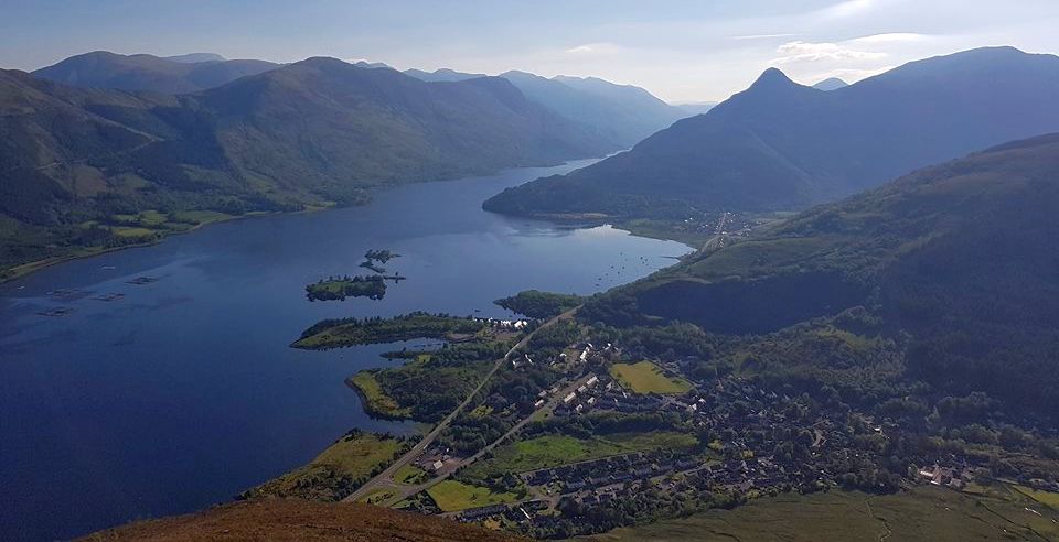Ballachulish and Loch Leven from Beinn a Bheithir