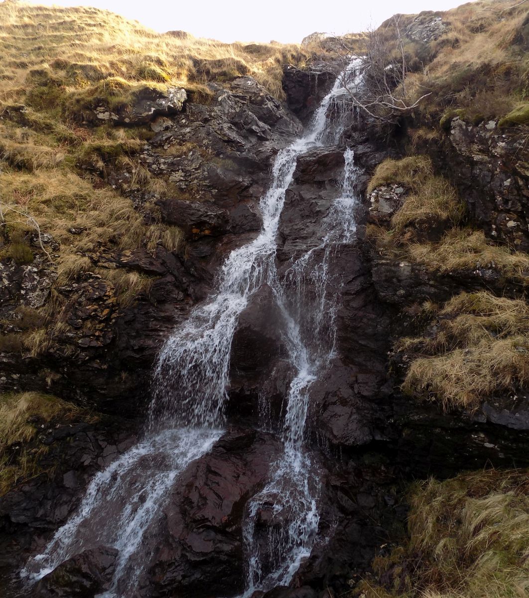 Waterfall in Coire Earb