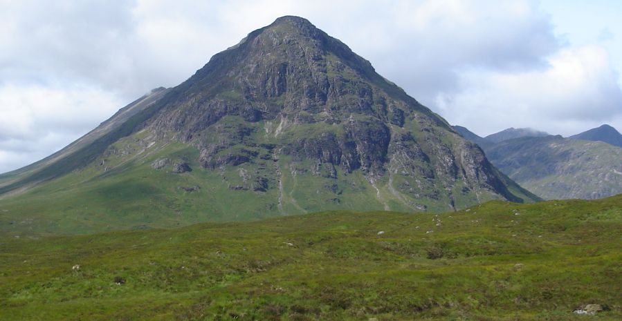 The West Highland Way - Buachaille Etive Beag from Devil's Staircase in Glencoe