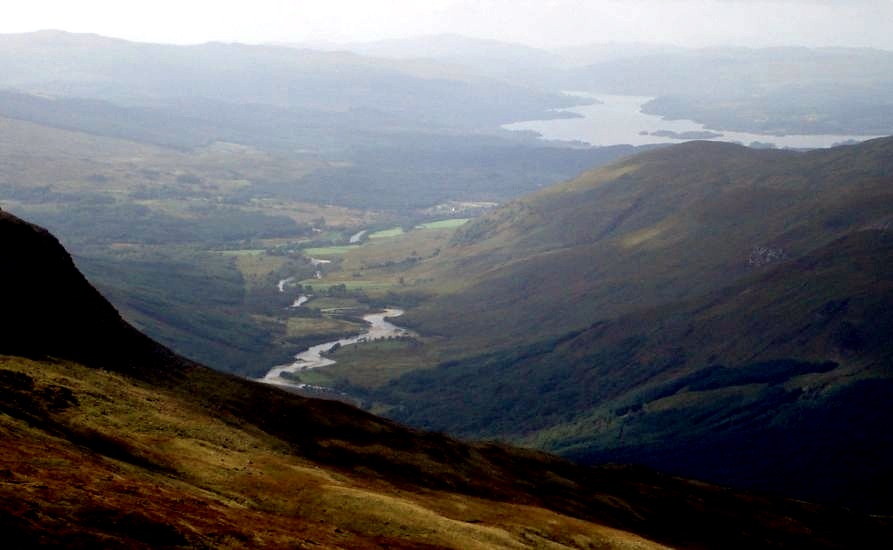 River Orchy and Loch Etive from Beinn Udlaidh