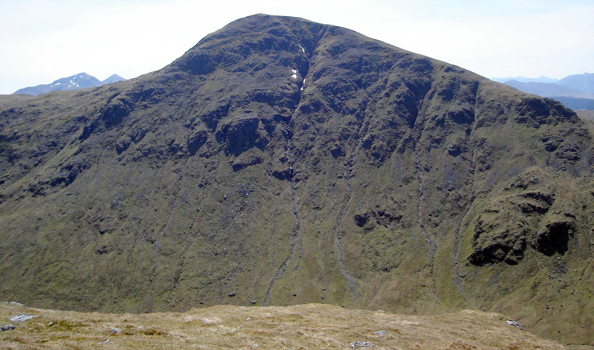 North Face of Ben Challum from Carn Chreag
