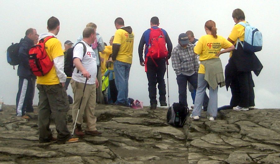 Trig Point on summit of Loch Lomond